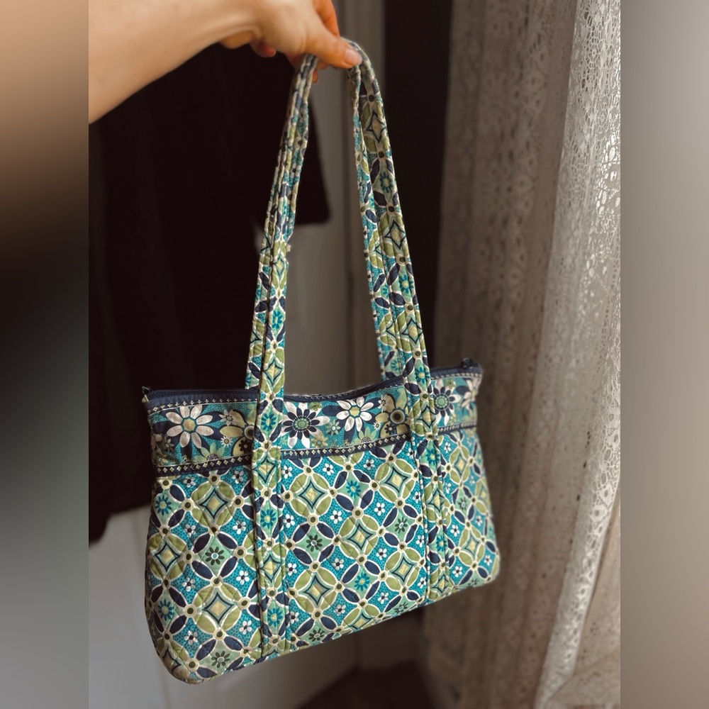 Vintage Vera Bradley Quilted Tote Bag